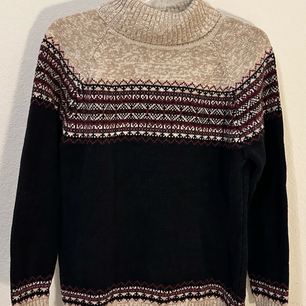 Paul Harris Design, Turtleneck Sweater, Size L